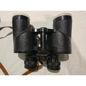 Vintage Tower 7x35 Fully Hard Coated Binoculars (Model J-B063) With Case JAPAN